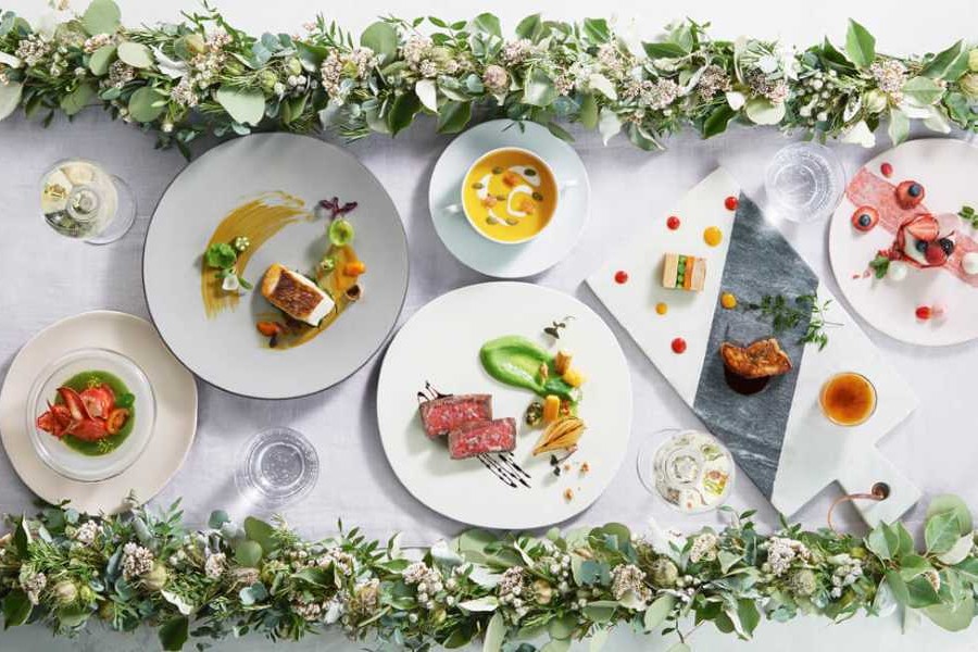 五感で味わう絶品フレンチコース料理をご堪能