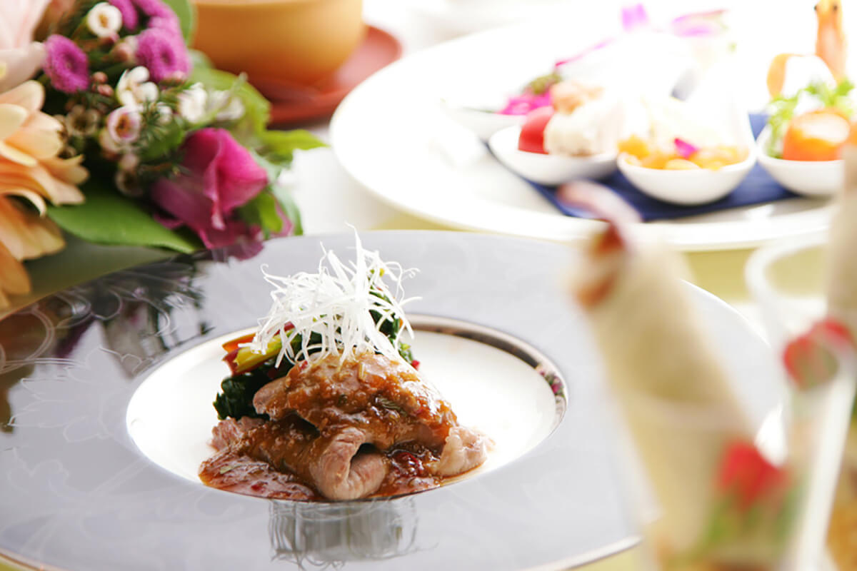 東天紅のお料理について