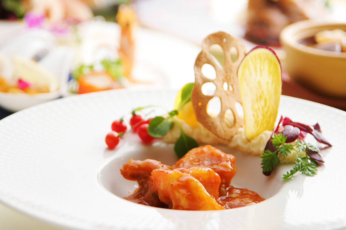 東天紅のお料理について