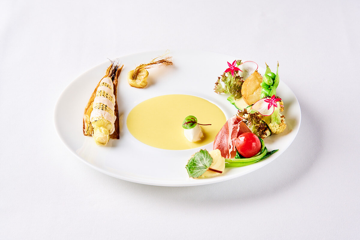 ラ・ロシェル 山王のお料理について