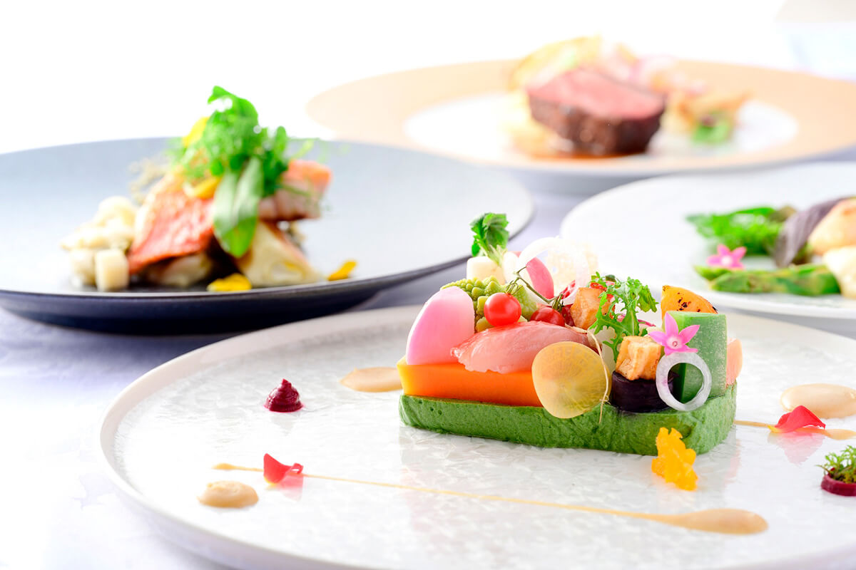 アマルフィイ マリナブルーのお料理について