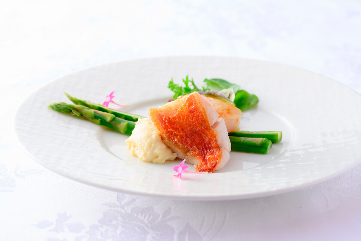 アマルフィイ マリナブルーのお料理について