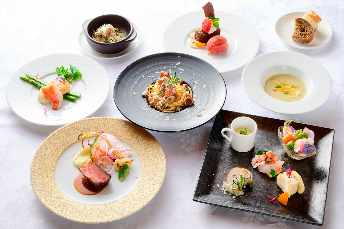 アマルフィイ マリナブルーのお料理について