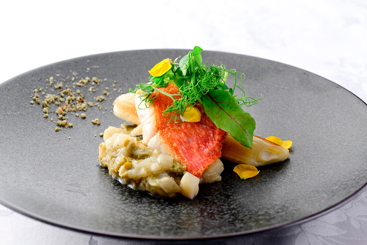 アマルフィイ マリナブルーのお料理について