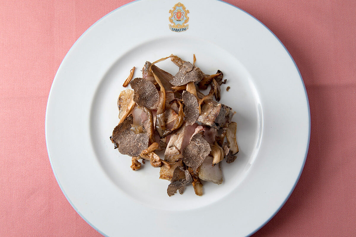 La Terrazza SABATINIのお料理について