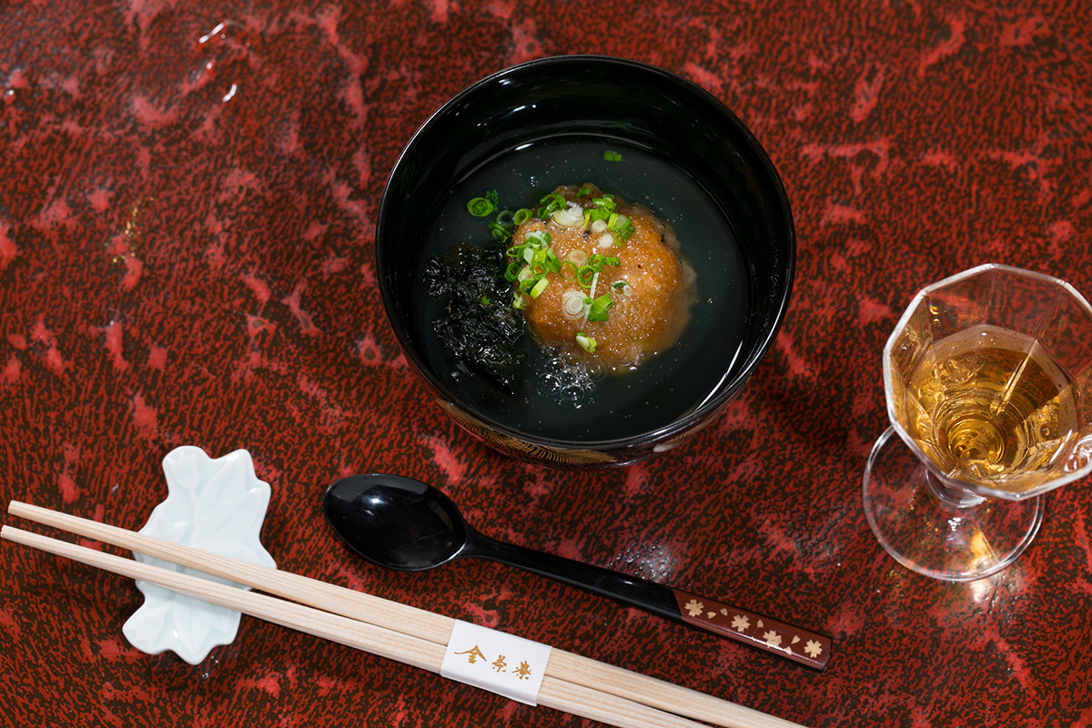 金茶寮のお料理について