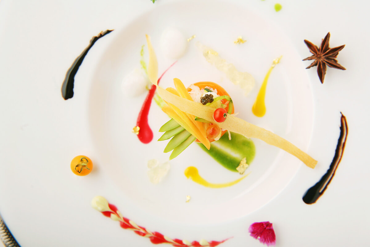 コンセプト・エフブンノイチのお料理について