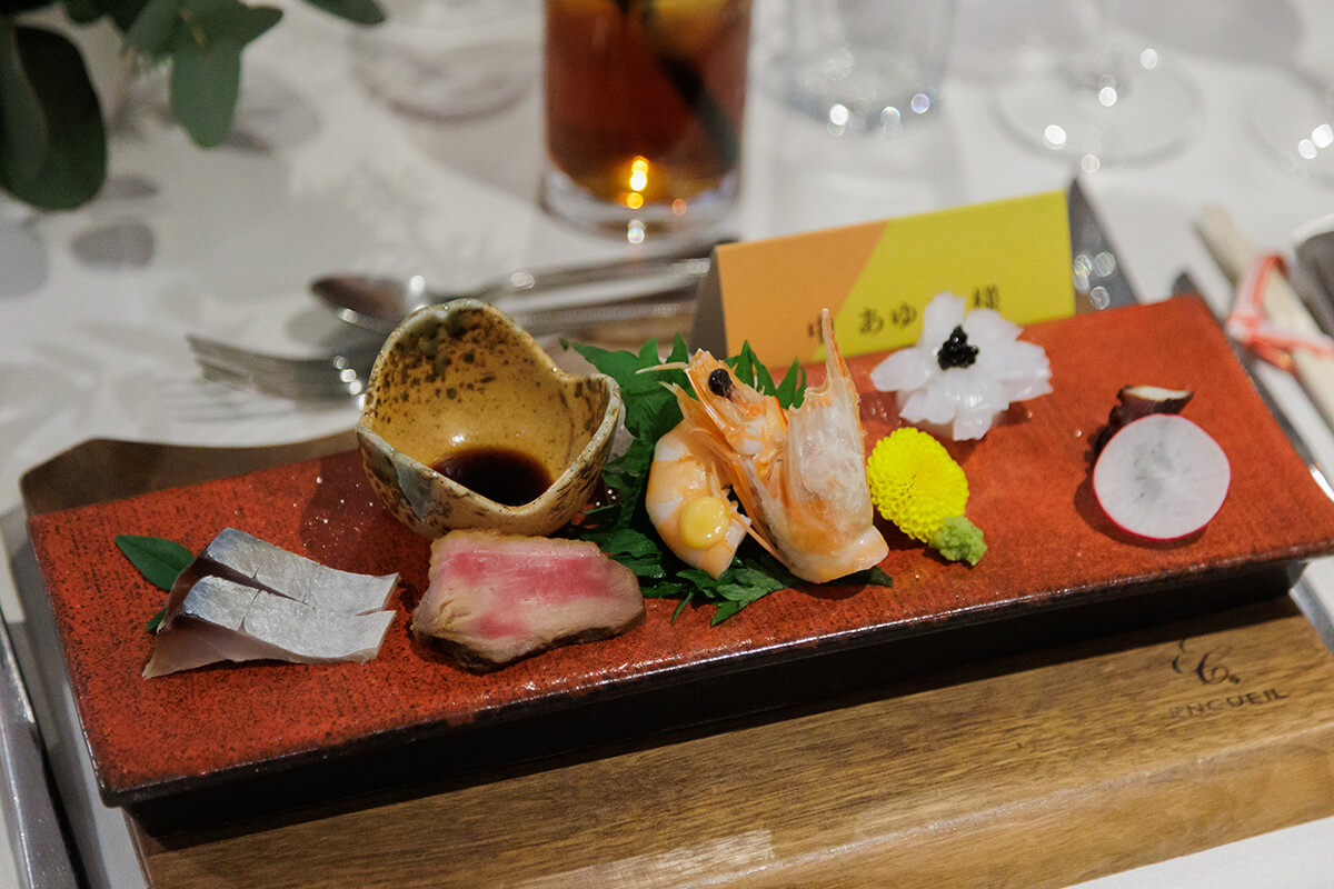 ENCUEILのお料理について