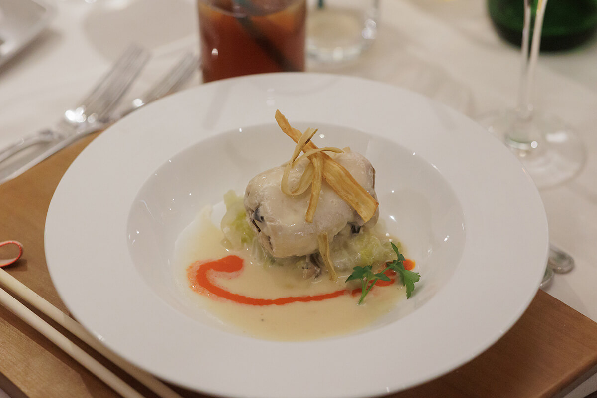 ENCUEILのお料理について