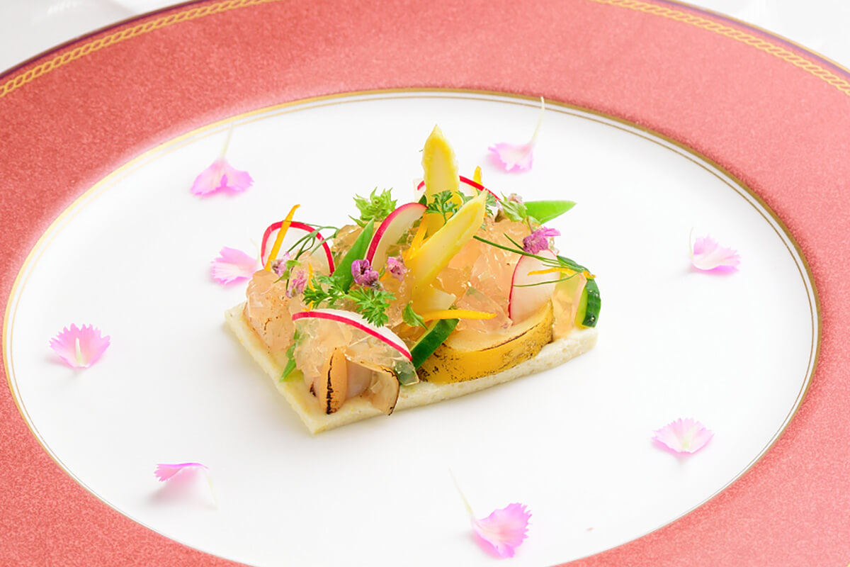 レストラン花の館 パラディ北野のお料理について
