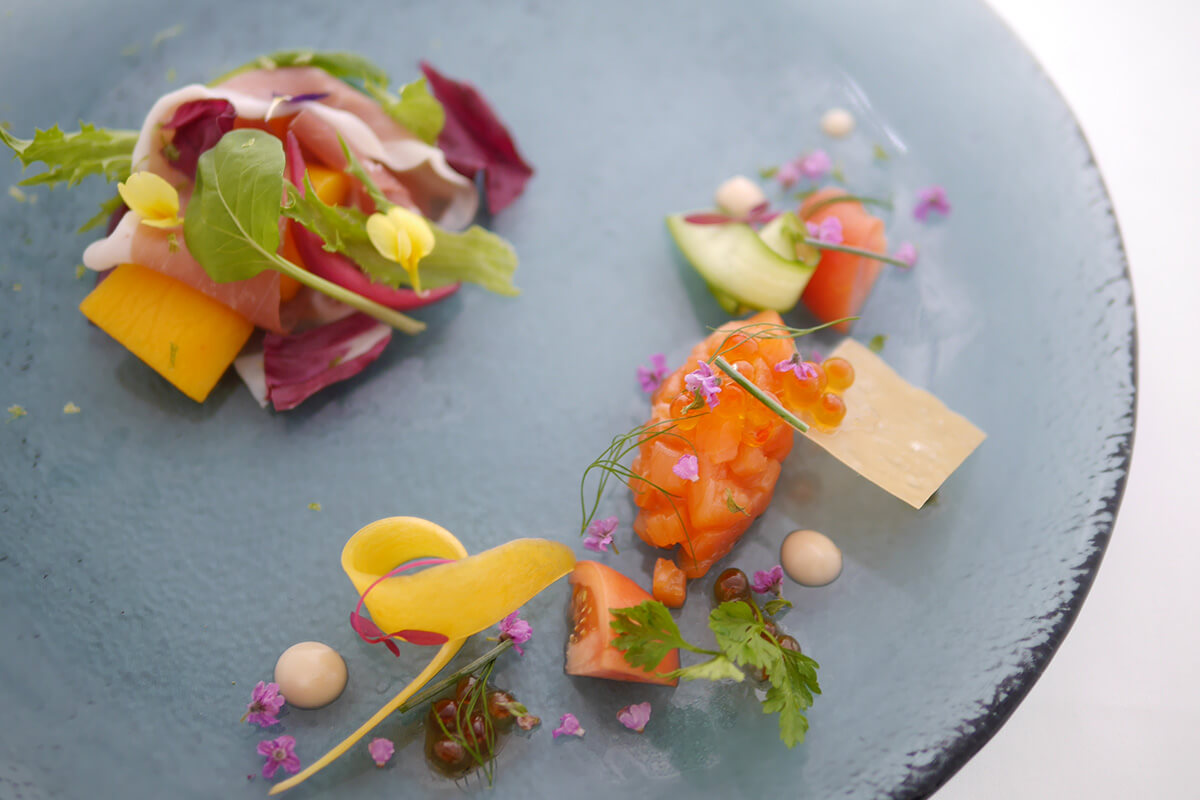 ヴィラブランシュのお料理について