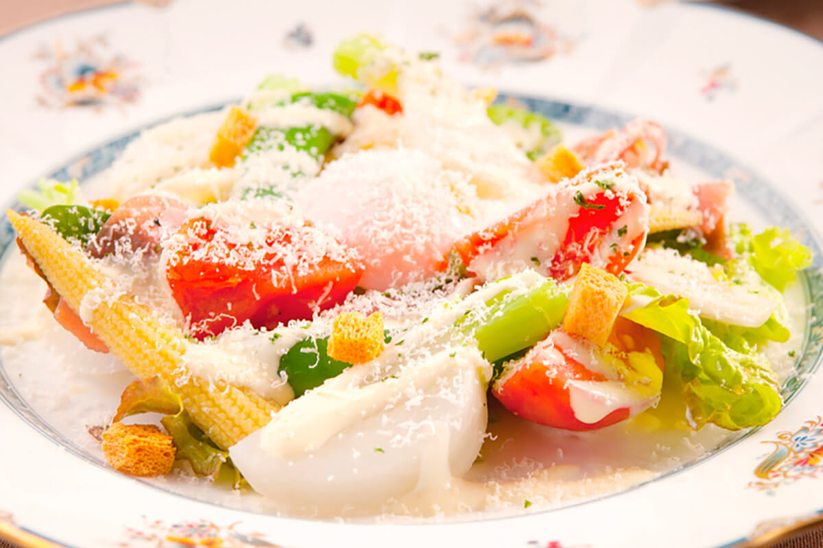 コーザ・ボーレのお料理について