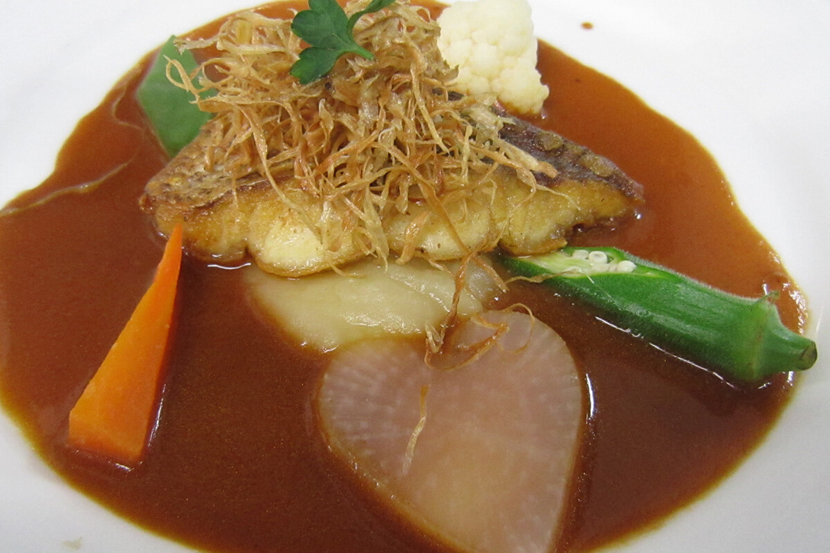 CARIBのお料理について