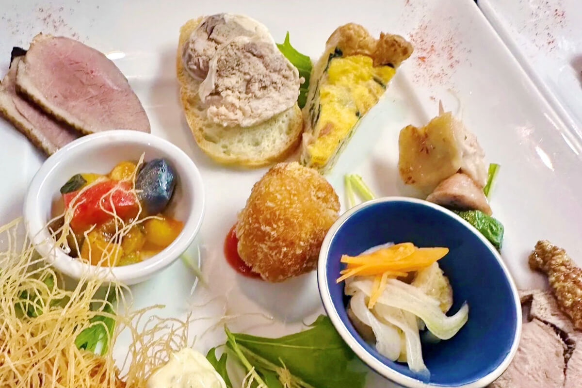 CARIBのお料理について