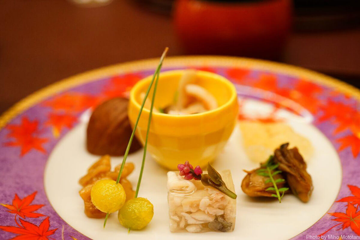 栴檀（せんだん）のお料理について