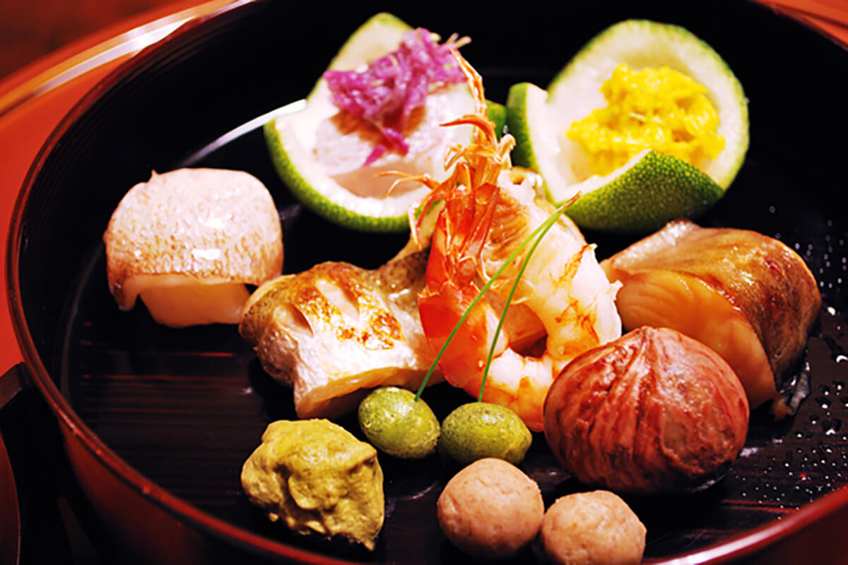 栴檀（せんだん）のお料理について