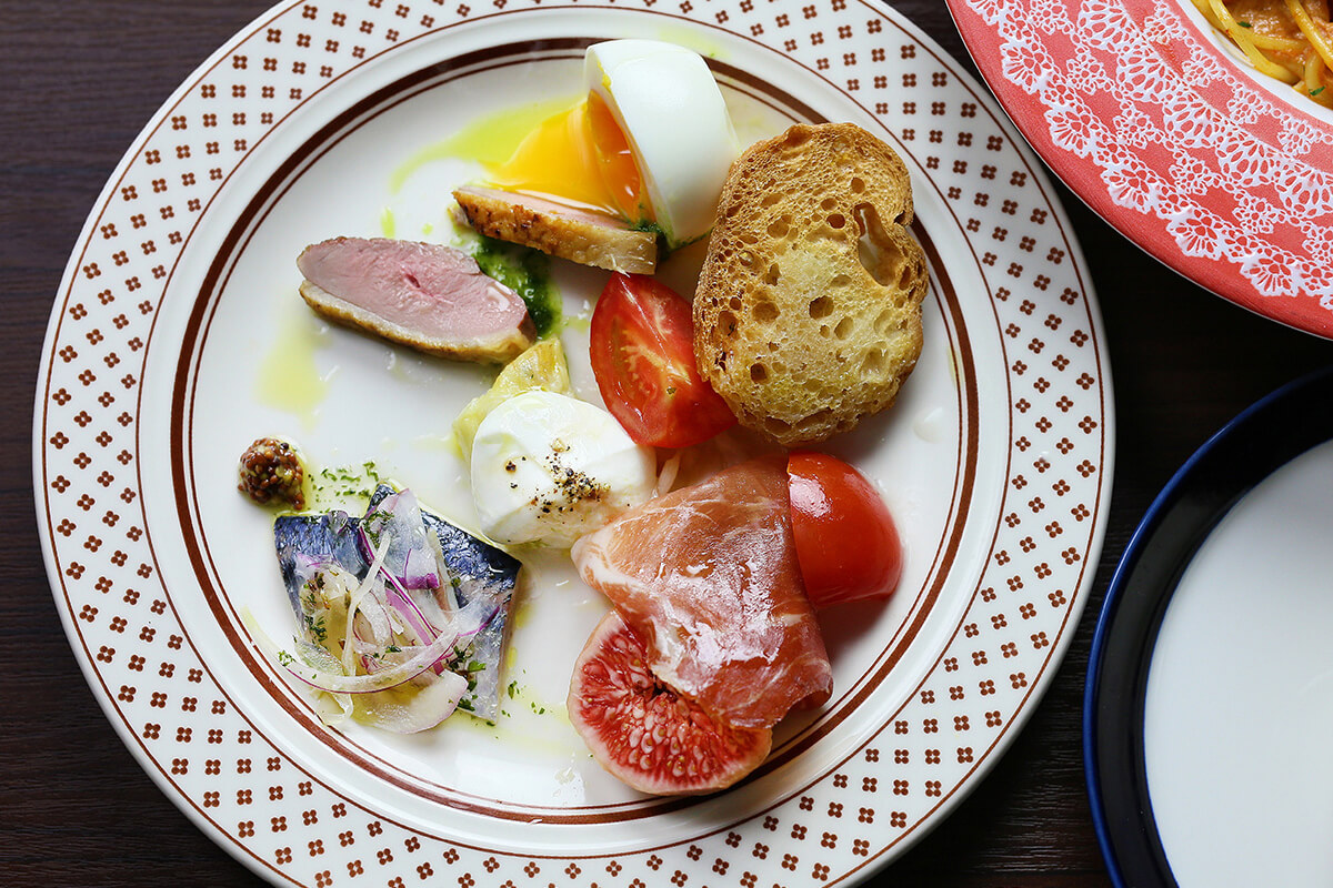 トラットリア・ヴィオラのお料理について