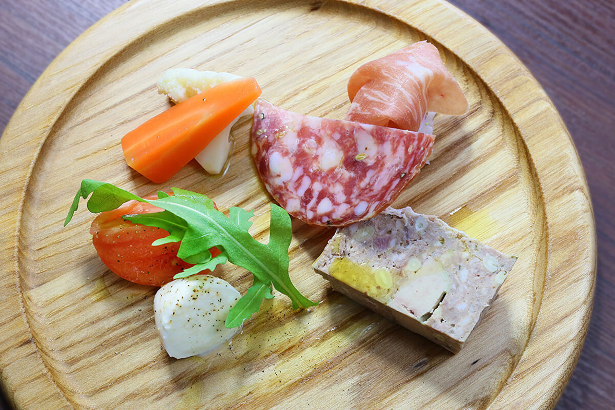 トラットリア・ヴィオラのお料理について