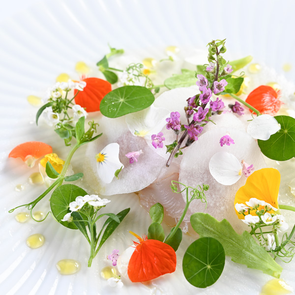 ぶどうの森のお料理について