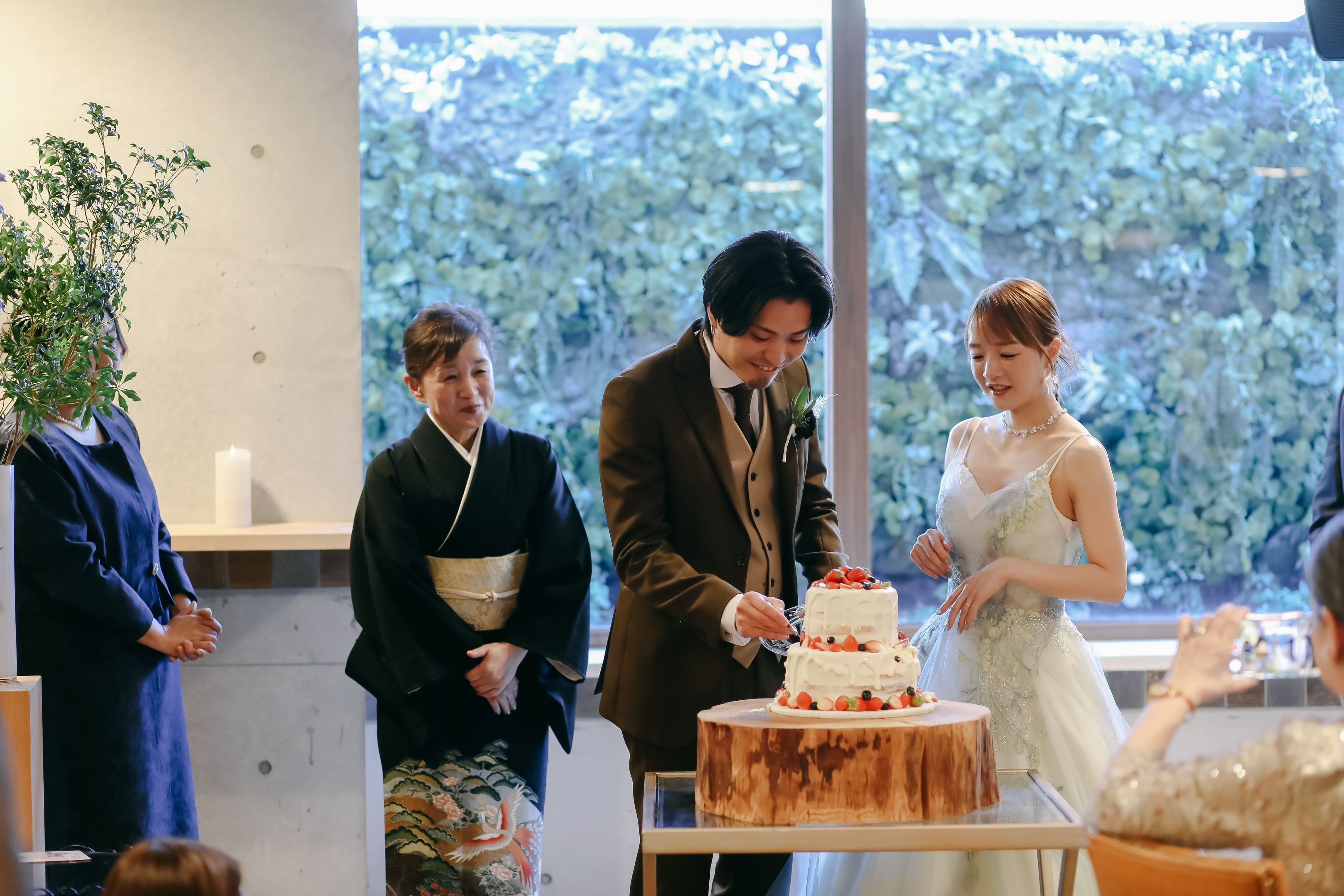 ケーキ演出