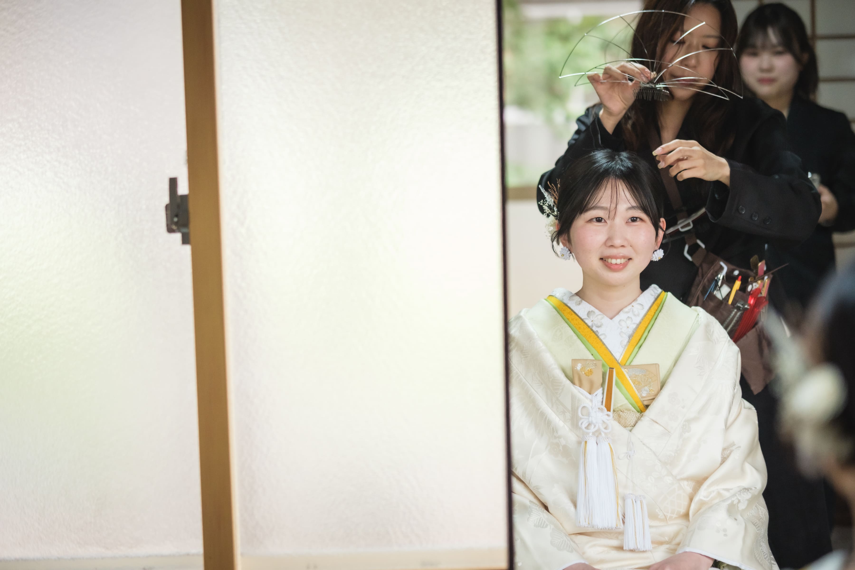札幌護國神社で迎える、家族とのあたたかな神前結婚式