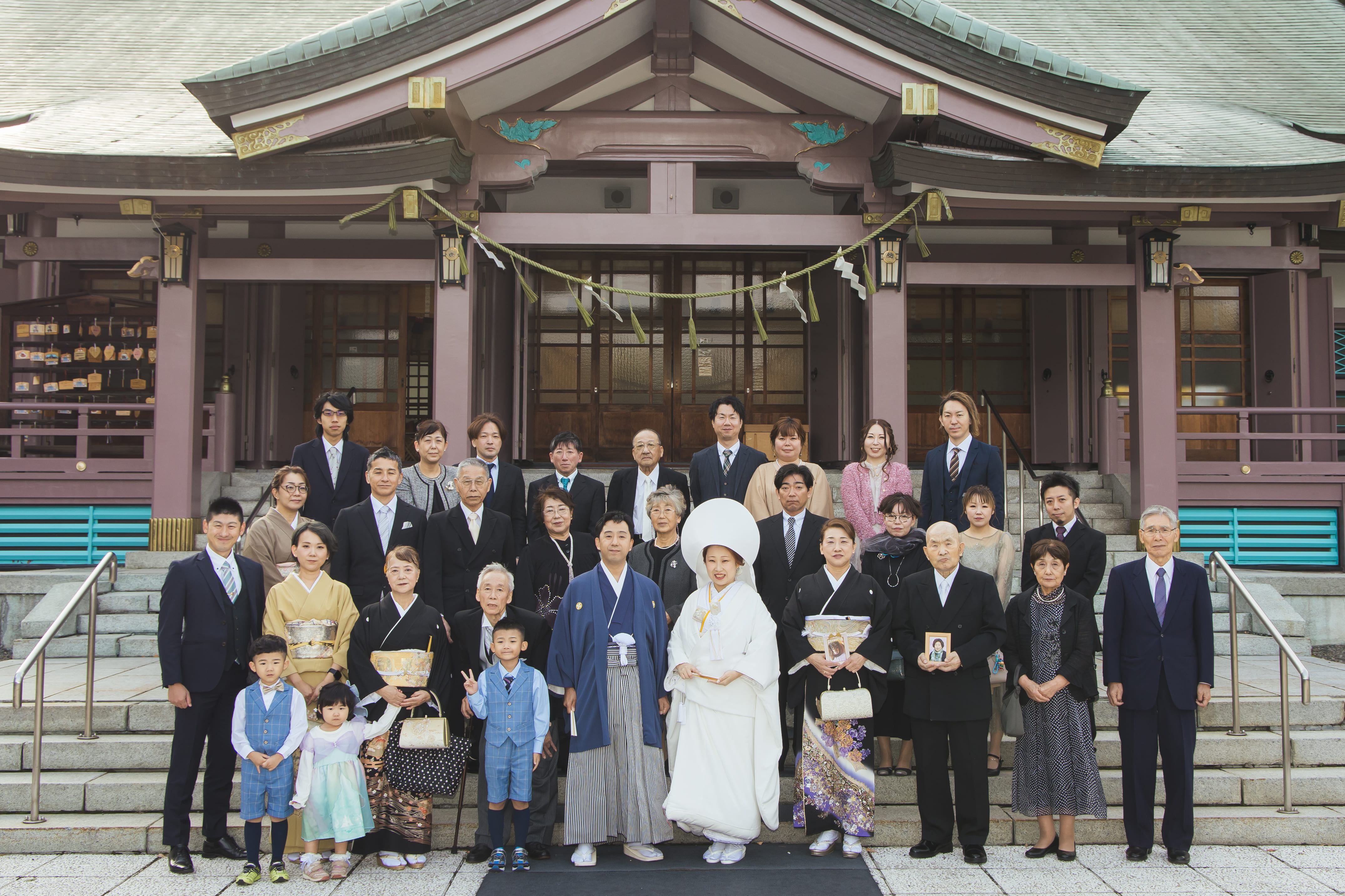 札幌で選ばれる、家族中心の神社ウエディング