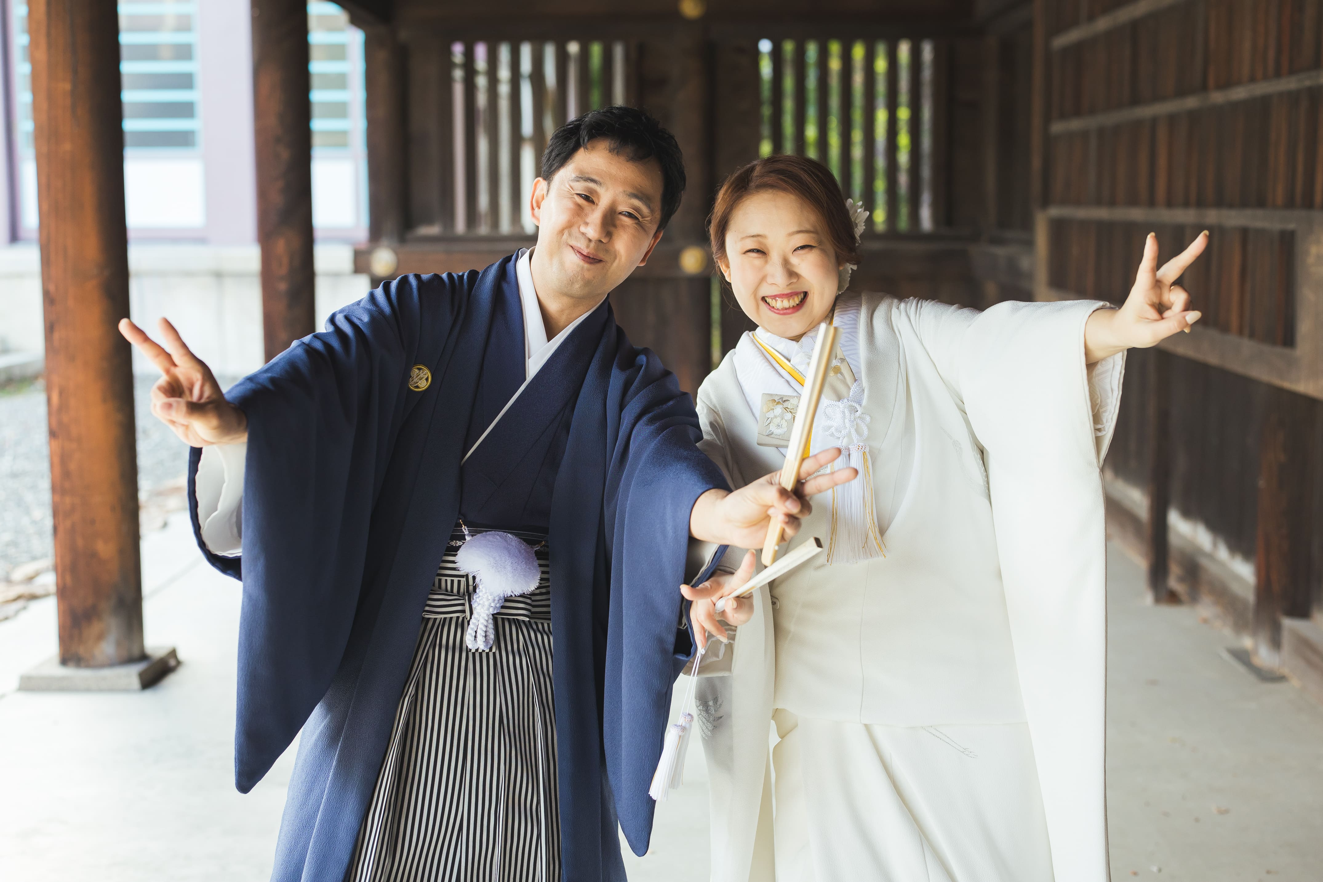 札幌護國神社で結ぶ、家族との大切な結婚式