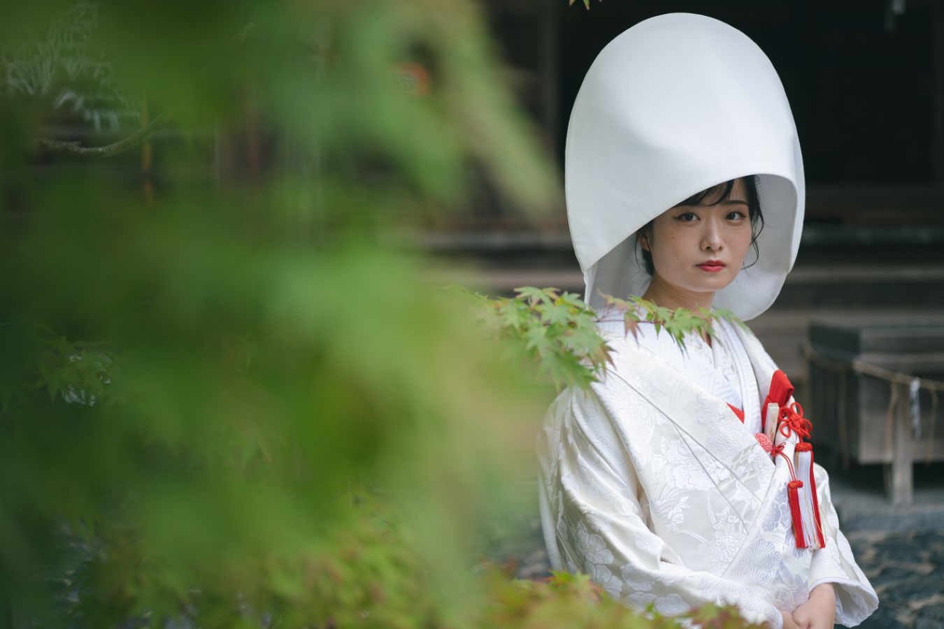 白無垢にとても趣がありますね。