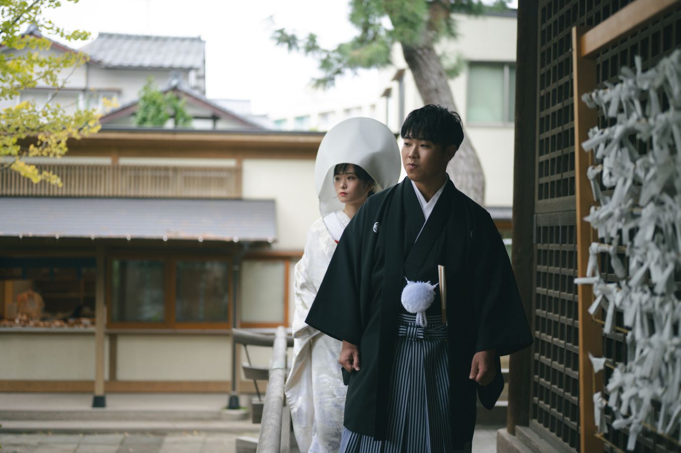 紋服も似合っています