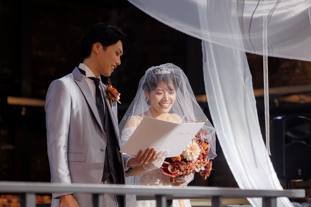 AKARENGAでご結婚式をされた方のイメージです