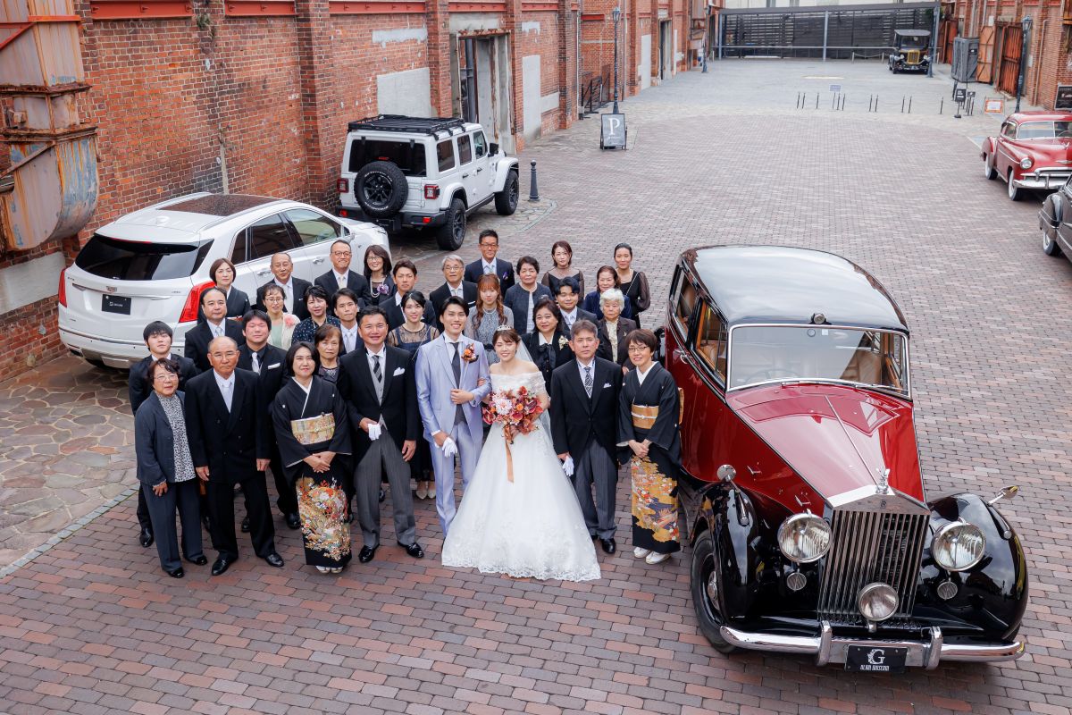 AKARENGAでご結婚式をされた方のイメージです