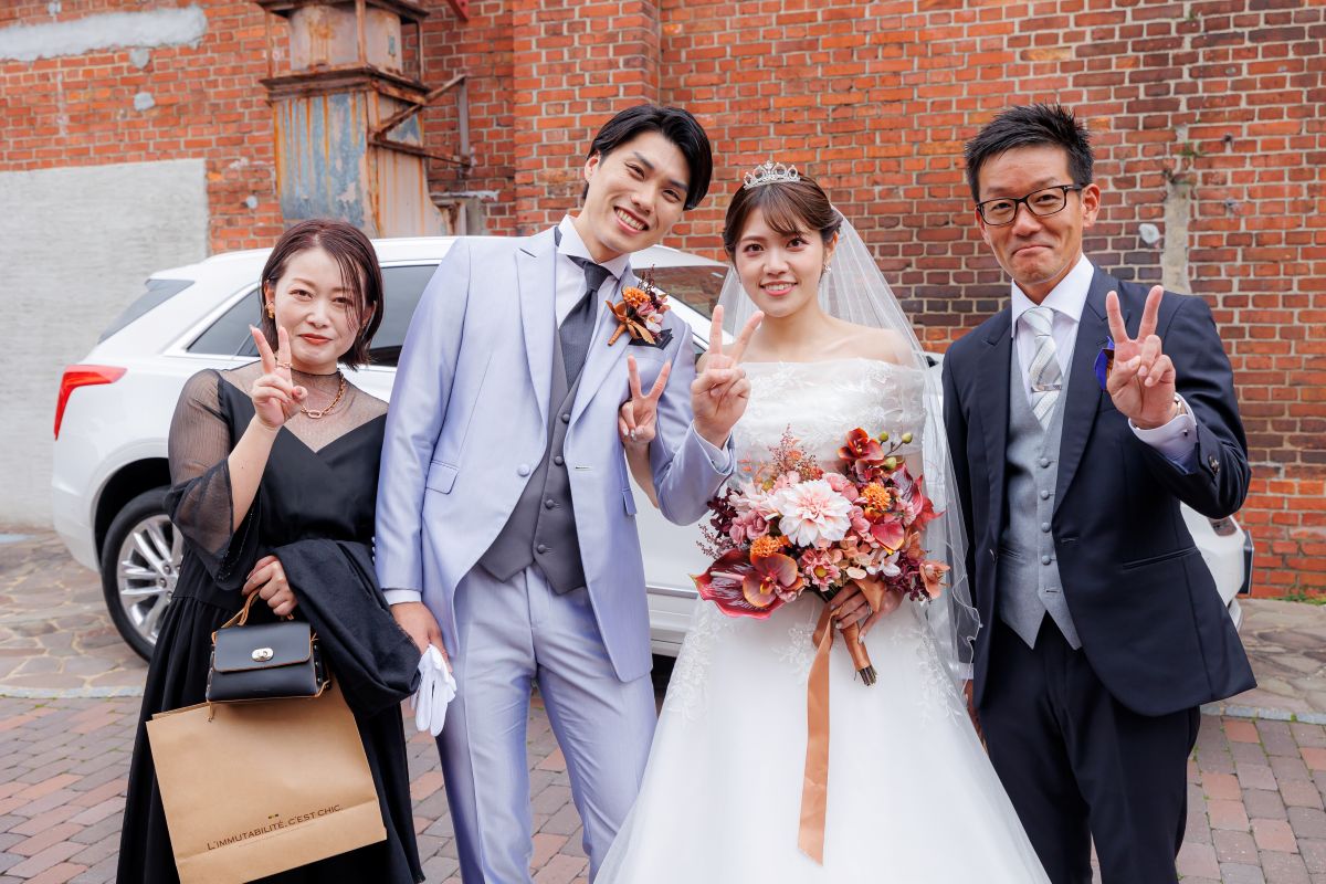 AKARENGAでご結婚式をされた方のイメージです