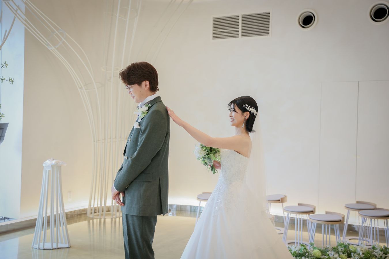 小さな結婚式 仙台チャペルで挙げられたお客様の結婚式写真