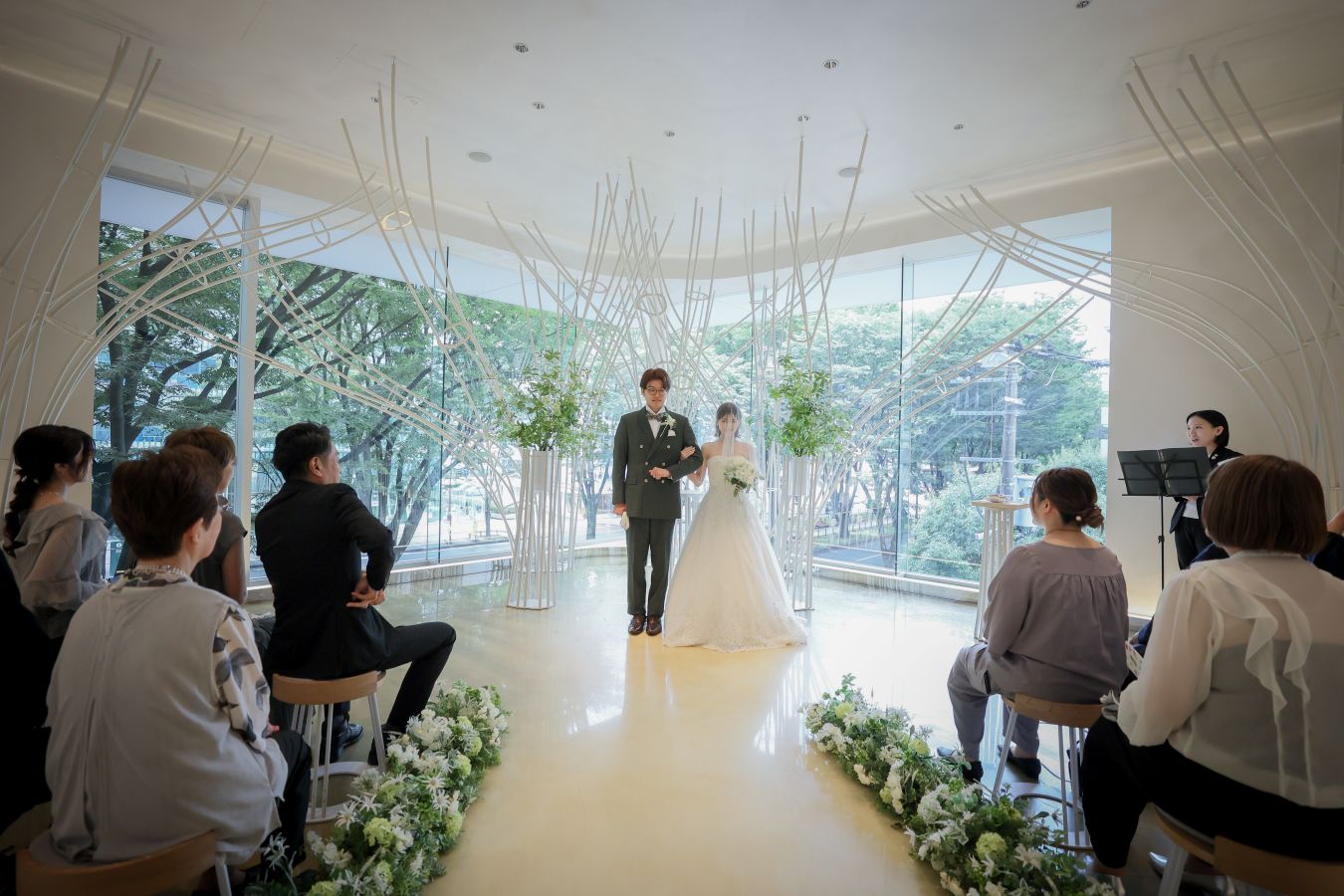 小さな結婚式 仙台チャペルで挙げられたお客様の結婚式写真