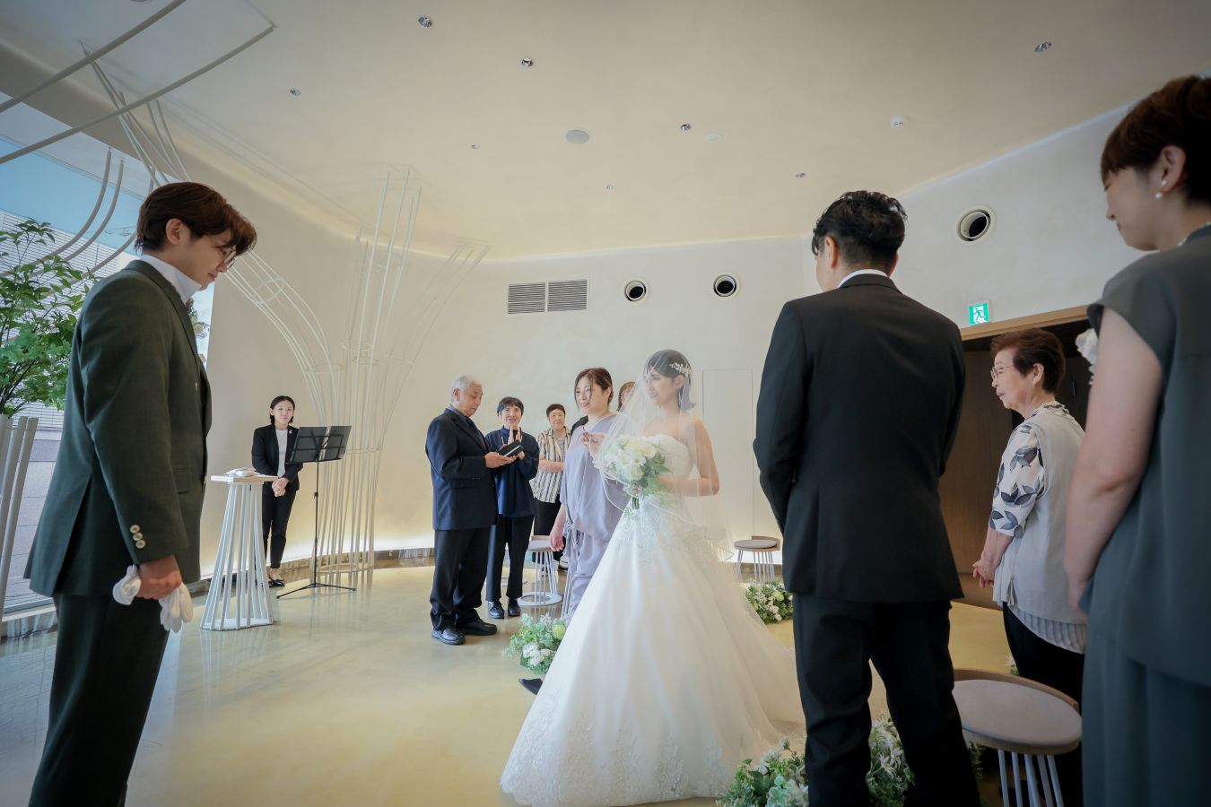 小さな結婚式 仙台チャペルで挙げられたお客様の結婚式写真