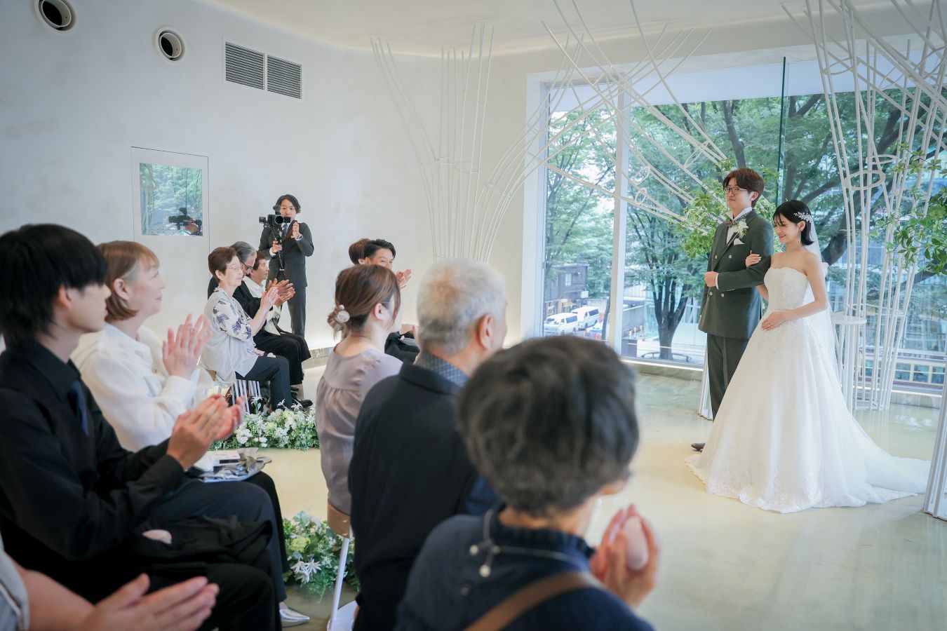 小さな結婚式 仙台チャペルで挙げられたお客様の結婚式写真