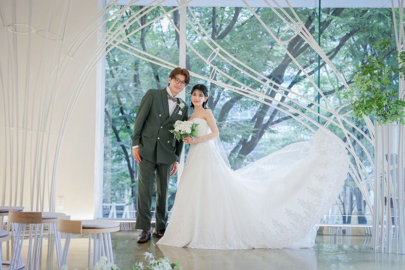 小さな結婚式 仙台チャペルで挙げられたお客様の結婚式写真