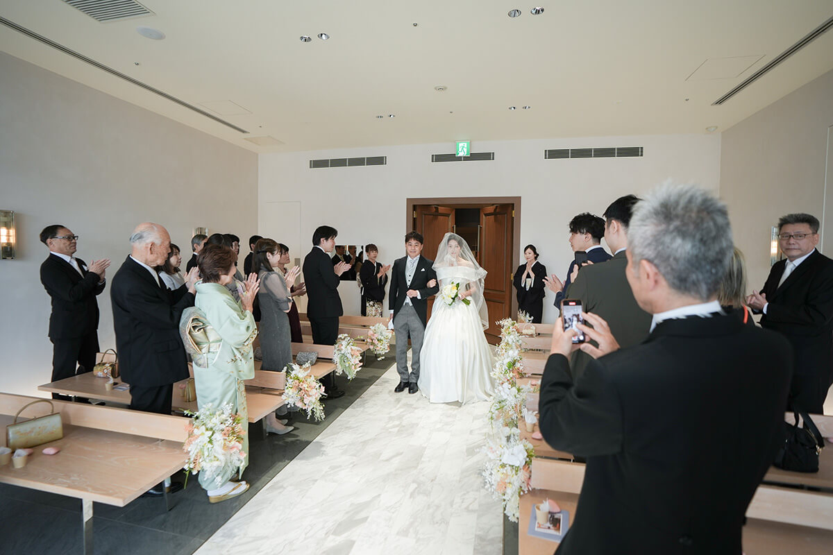 お台場チャペルで挙げられたお客様の結婚式写真03