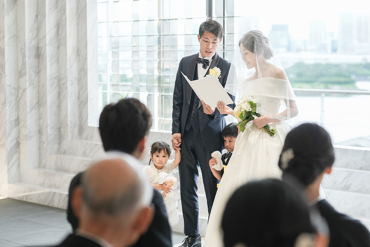 お台場チャペルで挙げられたお客様の結婚式写真06