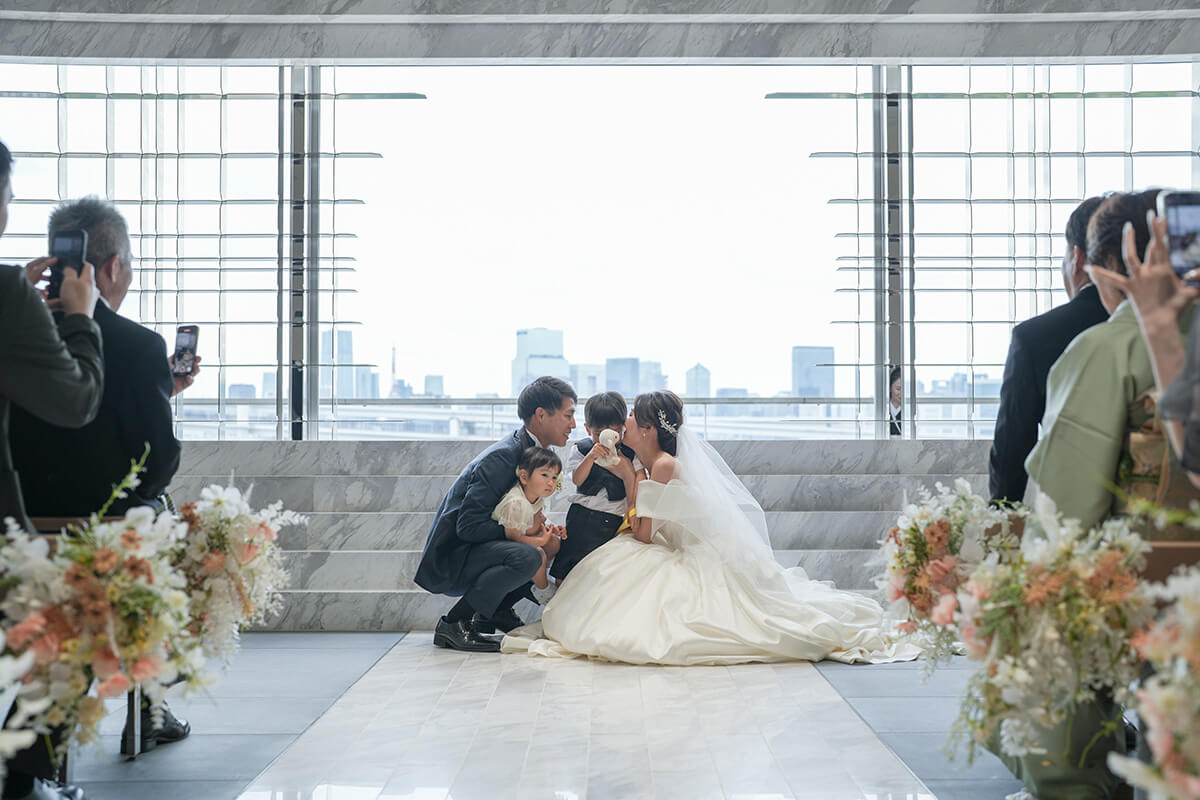 お台場チャペルで挙げられたお客様の結婚式写真09