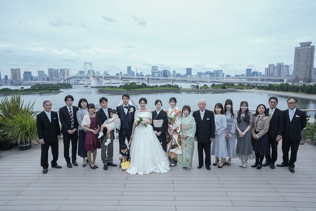 お台場チャペルで挙げられたお客様の結婚式写真13