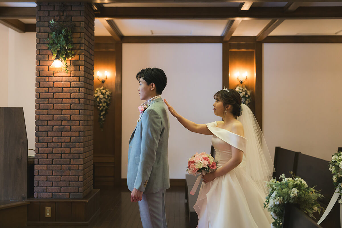 小樽チャペルで挙げられたお客様の結婚式写真01