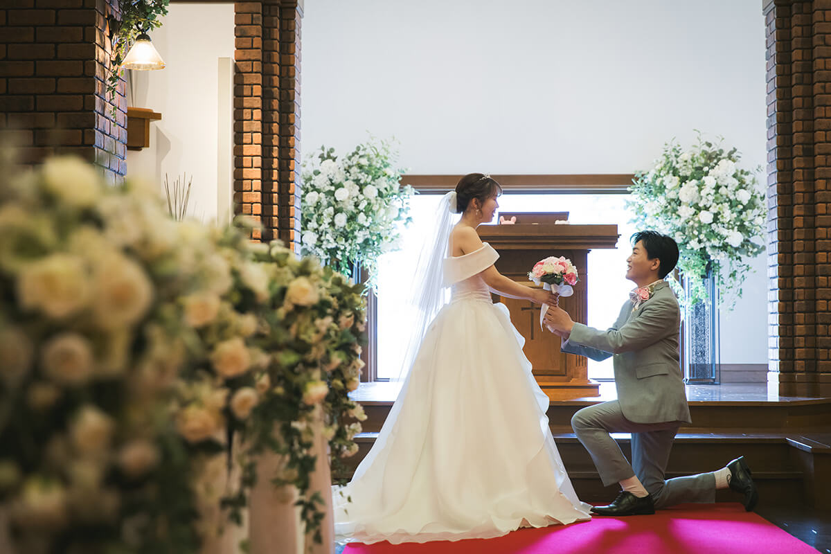 小樽チャペルで挙げられたお客様の結婚式写真03