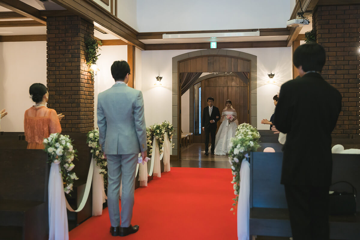 小樽チャペルで挙げられたお客様の結婚式写真04