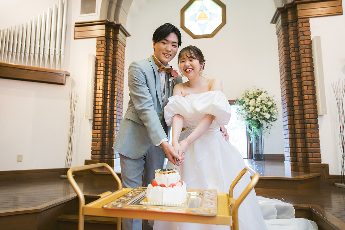 小樽チャペルで挙げられたお客様の結婚式写真12