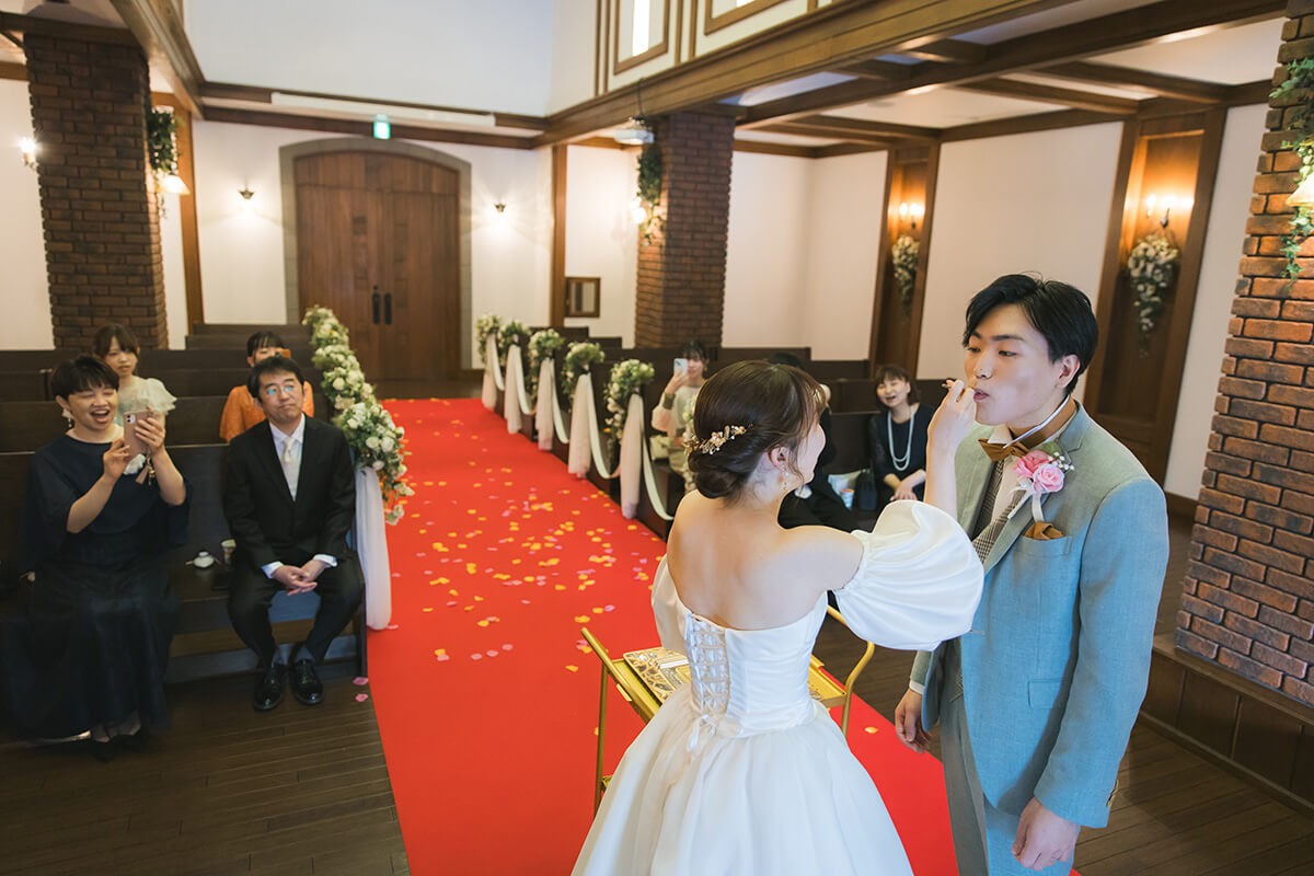 小樽チャペルで挙げられたお客様の結婚式写真13