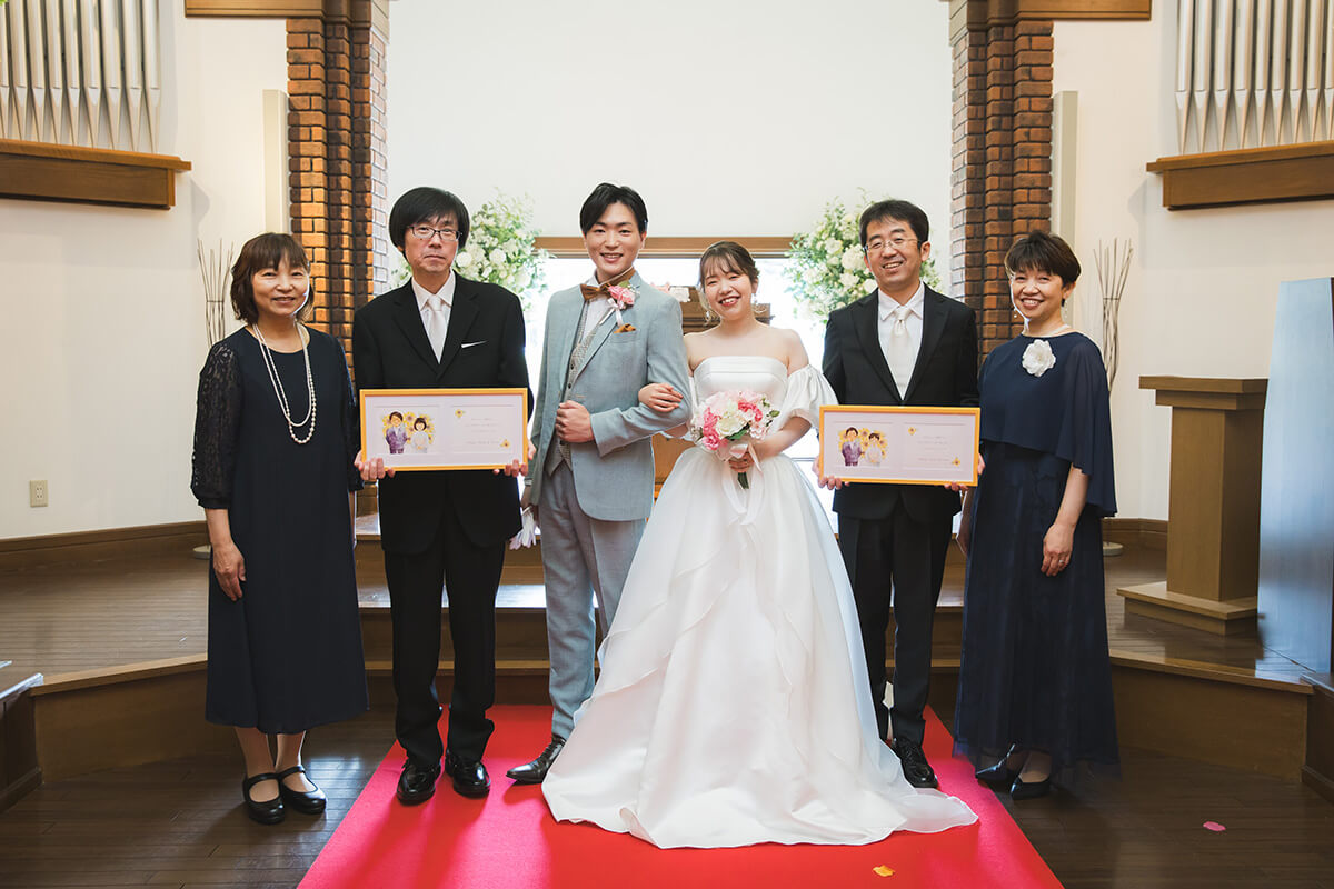 小樽チャペルで挙げられたお客様の結婚式写真15