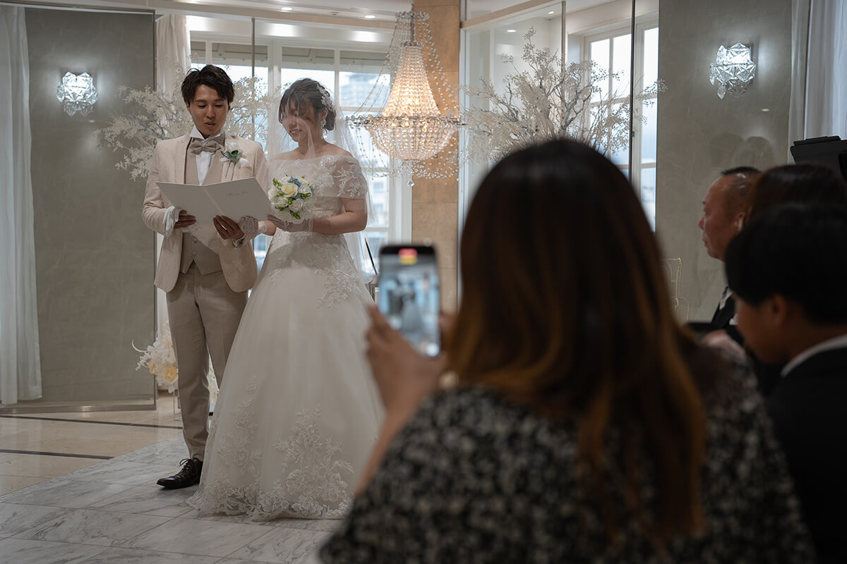 神戸モザイクチャペルで挙げられたお客様の結婚式写真07