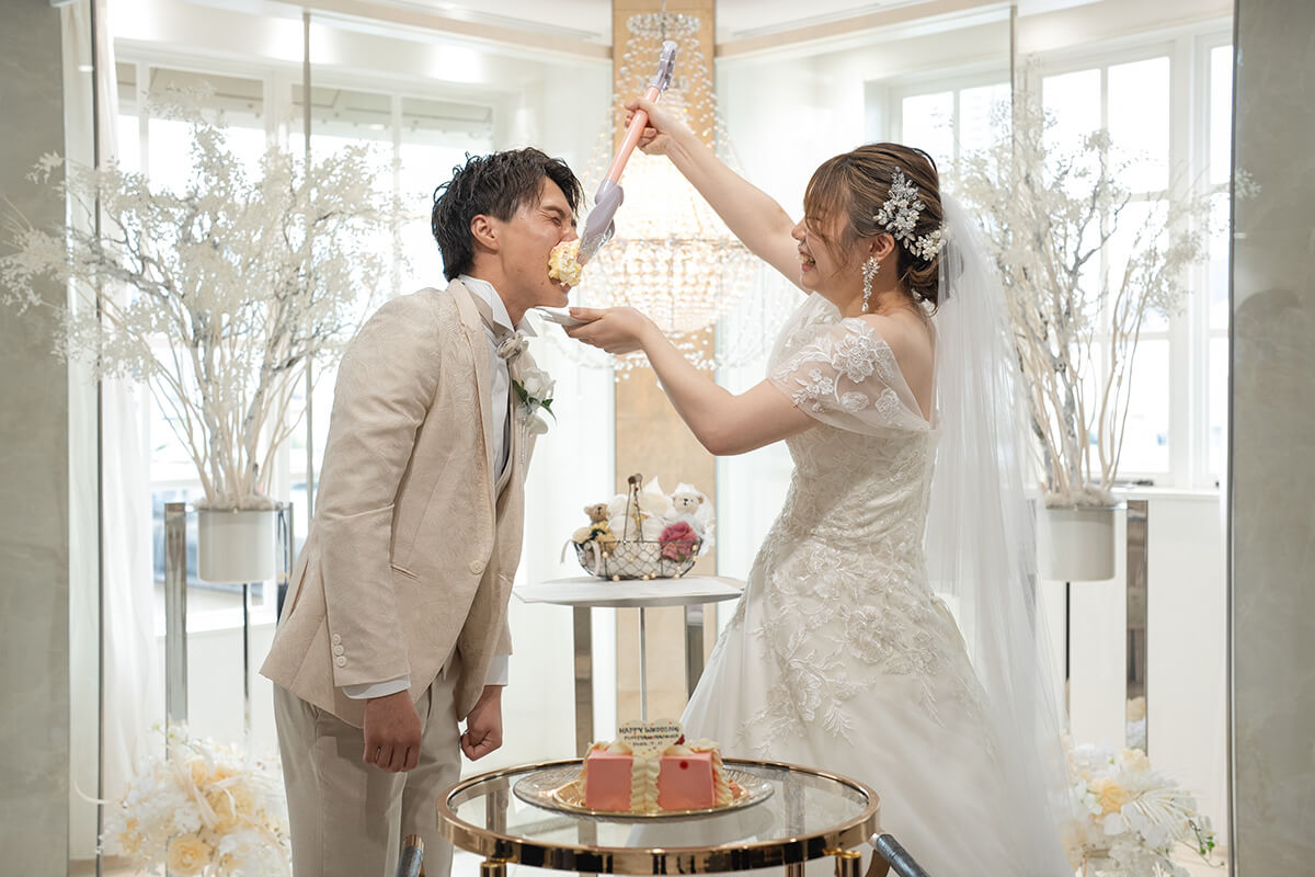 神戸モザイクチャペルで挙げられたお客様の結婚式写真13