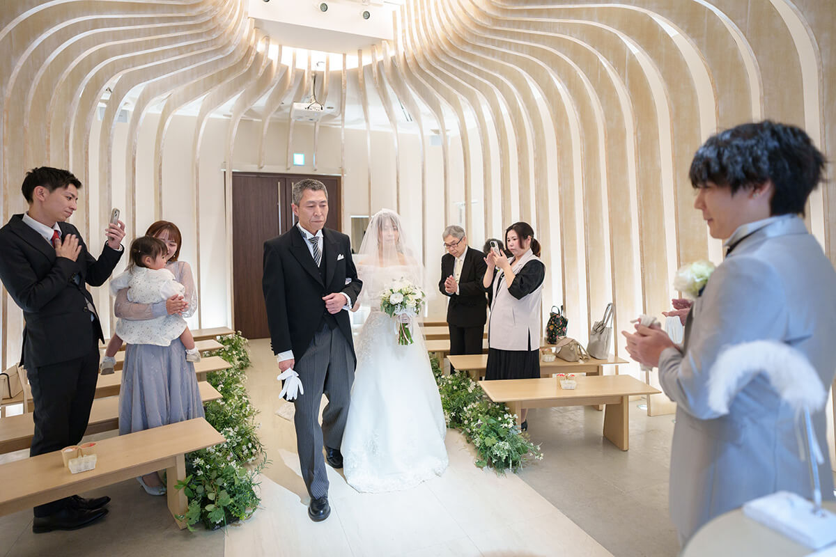 名古屋チャペルで挙げられたお客様の結婚式写真04